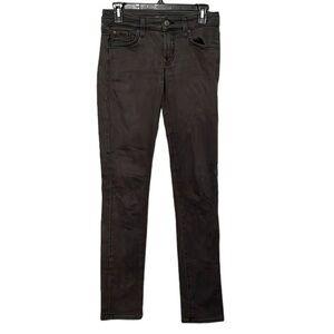 Level 99 Lily Skinny Straight Grayish Black Color (Cambridge Wash) Size 27